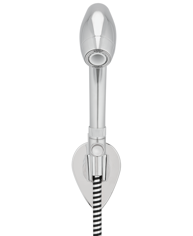 Oxygenics Brushed Nickel Shower Head Kit - High Pressure Spa Shower With Handheld Sprayer